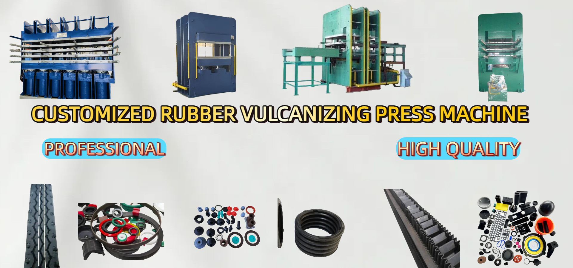 Quality Rubber Vulcanizing Press Machine factory