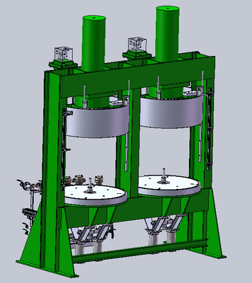 Buy Motorcycle Tire Vulcanizing Machine Hydraulic Tire Capsule Vulcanizing Press / Motorcycle Tyre Making Machine online manufacture
