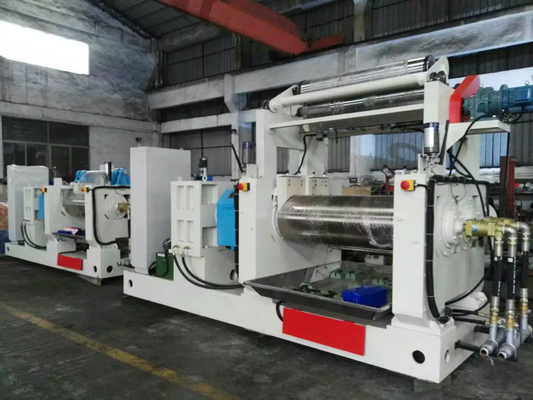 Buy XK-450 Rubber Mixing Mill Machine Automatic Open Mixing Mill With Stock Blender online manufacture