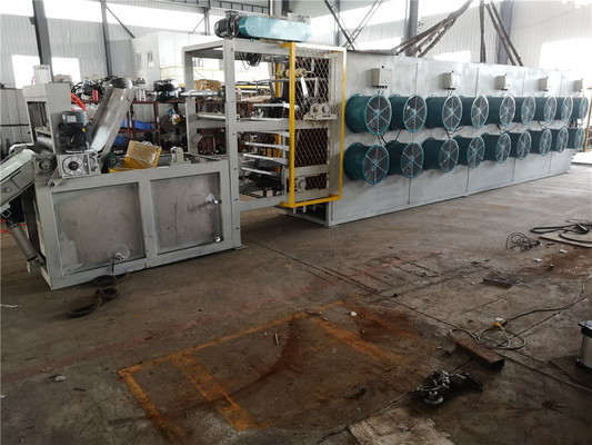 Buy XPG-800	Batch Off Rubber Cooling Machine 1000mm PLC Rubber Sheet Batch Off Machine online manufacture