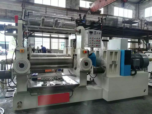 Buy 18 Second Electric Rubber Mixing Machine SGS Two Roll Mill For Rubber Compounding online manufacture