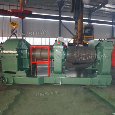 Buy 560mm Waste Tyre Recycling Machine Tire Rubber Crusher Machine For Reclaimed Rubber online manufacture