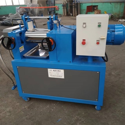 Buy 8 Inch Lab Rubber Making Machine Two Roll Rubber Compound Mixing Machine online manufacture