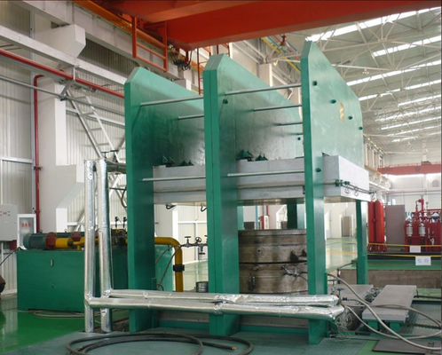 Buy Electric Heating Rubber Vulcanizing Press Machine With Plc Control System online manufacture