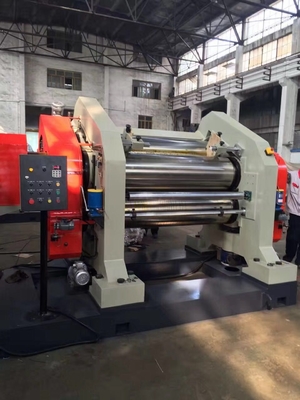 Buy PLC Control 200℃ 4 Roll Calender Machine For Industrial online manufacture