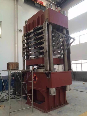 Buy Multilayer Rubber Vulcanizing Press Machine For Producing EVA Rubber Sheets online manufacture