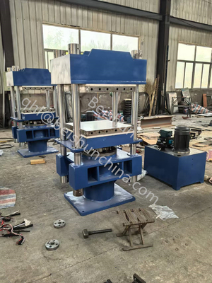 Buy ISO Custom Small Type Rubber Molding Press / Vulcanizing Press Electric Heating Or Steam Heating online manufacture