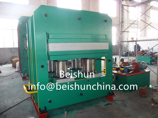 Buy 800 Ton Pressure Rubber Spring Vulcanizing Machine / Rubber Airbag Vulcanization Molding Machine online manufacture