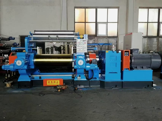Buy Cast Iron Two Roller Rubber Mixing Mill Machine And Roller Diameter 12 14 16 Inches online manufacture