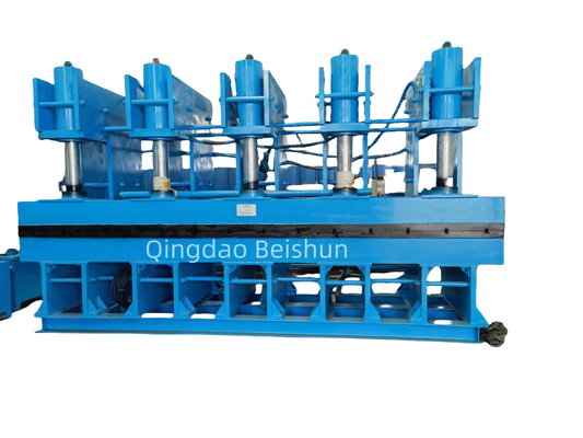 Buy 500T Rubber Vulcanizing Press Machine Escalator Handrail Rubber Hydraulic Press online manufacture