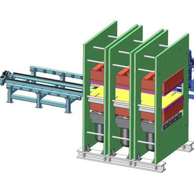 Buy Rubber Anti-slip Pad Manufacturing Equipment - 500-ton Pressure Flat Vulcanizing Machine - Frame-type Automatic Rubber Hot Pressing Forming Machine online manufacture