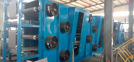 Buy 16-meter-long Air-cooled Rubber Sheet Continuous Batch Cooler -Composite Rubber Mixing Line online manufacture