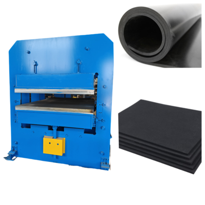 Buy 800 Ton Clamping Force Rubber Vulcanizing Press For EPDM Rubber Sheet Manufacturing online manufacture