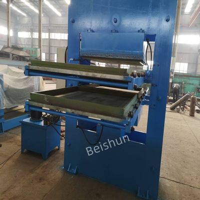 Buy 200-ton Pressure Double-layer Rubber Floor Tile Press Machine with High Output Mold Capacity online manufacture
