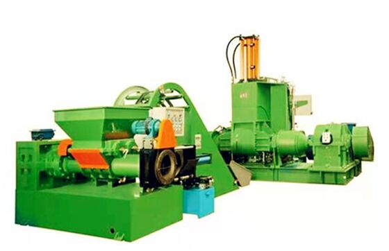 Good price EPDM Rubber Granule Production Line with 120mm Screw Diameter, PLC Control, and Electric Heating for High-Quality Rubber Profile Extrusion online