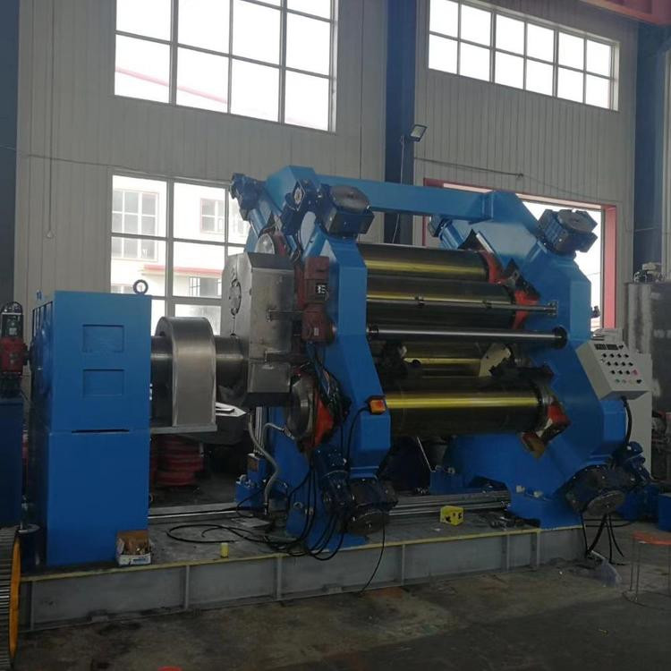 Machine Part Calender Electric Calender Machine for Rubber Compounding 0-20m/min Speed