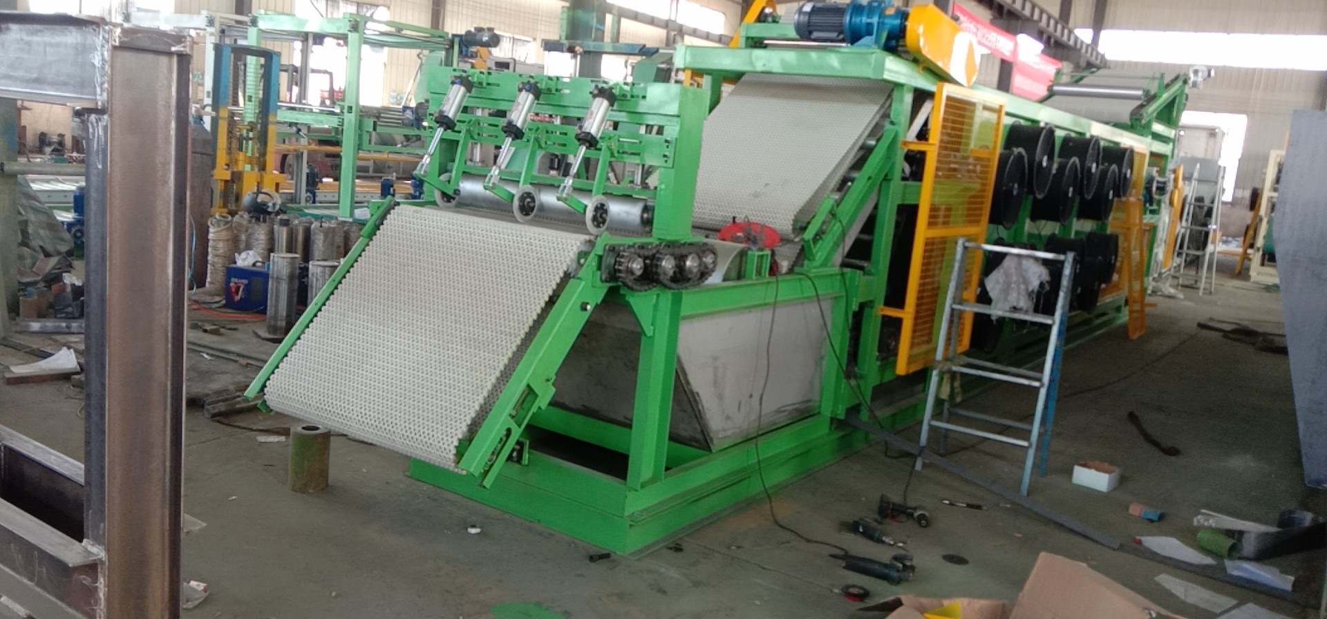 Cooling Media Rubber Products Cooling Rubber Sheet Machine with PLC ...