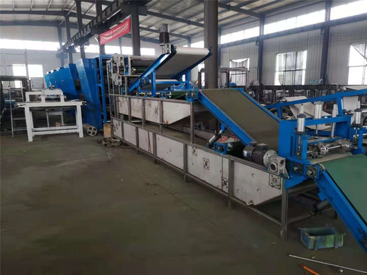 ISO2000 Batch Off Cooling Machine Mesh Belt Strip Sheet Rubber Cooling Machine