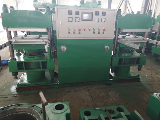 Good price 50Ton Double Rubber Press Machine with PLC Control for Rubber Vulcanizing online