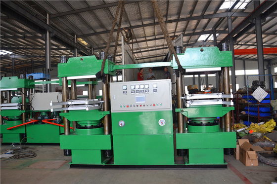 Column Rubber Vulcanizing Press Machine PLC Double Rubber Hydraulic Vulcanizing Press