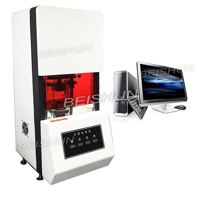 Computer Servo Rubber Making Machine LCD Rotorless Moving Die Rheometer