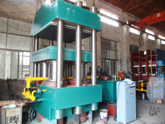 Four Pillars Electric Heating Rubber Vulcanizing Press Machine