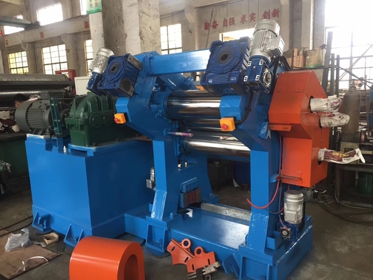 Electric PLC Control Calender Machine With 10MPa Pressure For 500-2000mm Rubber Production