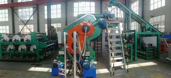 PLC Control System Smooth Rubber Sheet Calendering Machine 0-20m/Min Roller Speed