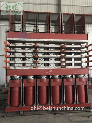 SGS PLC Hydraulic Vulcanizing Press For Manufacturing Truck Retread Tire Tread