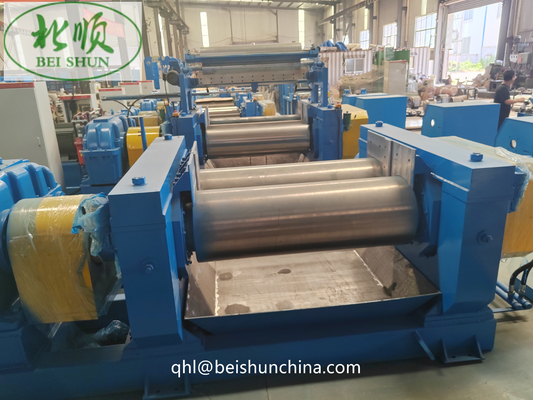 SGS 22 Inch Rubber Mixing Mill For Motorcycle Tire And Rubber Mixing Workshop Production  Composite Rubber