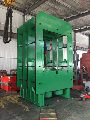 Heavy Duty Frame Type Hydraulic Rubber Vulcanizing Press Machine For Large Rubber Oil Seals Production