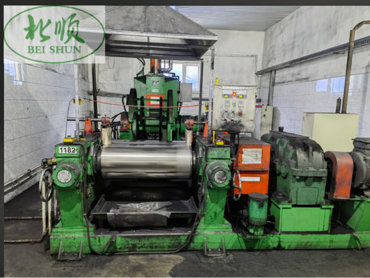 Quality Customizable Sizes Rubber Mixing Mill with Automatic Grease Lubrication and Hydraulic Thruster Brakes factory