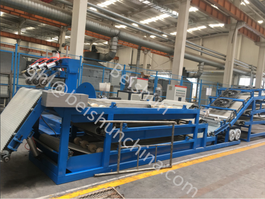 Small Continuous And Efficient Rubber Cooler Adopts Stainless Steel Chain Transmission