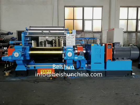 110kw Open Mixing Mill XK-550 Each Batch Volume 50-70kg
