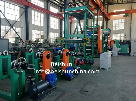 Customization 3 roll Rubber Coating Calender Machine With Water Cooling Mode