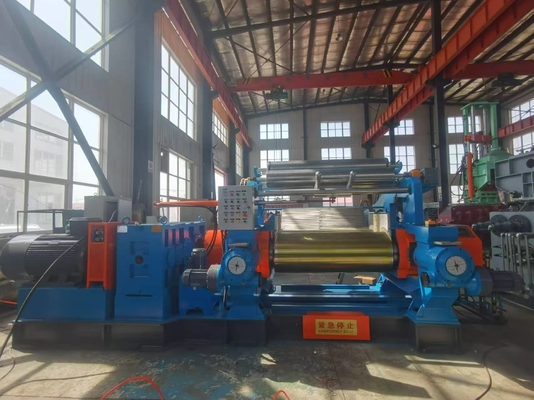 Advanced Modern Rubber Mixing Mill Manual Roller Lubrication Emergency Stop