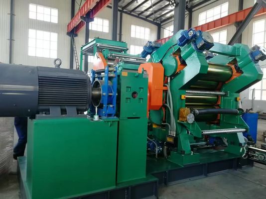 Advanced Electric PLC Control 4 Roll Calender Machine For Motorcycle Tire Tread Rolling