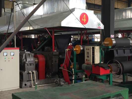 55 - 150KW Waste Tyre Recycling Powder Machine For Recycled Rubber Output 600-2000kg/h