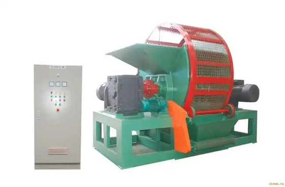 Automated Scrap Tire Crushing Plant With PLC Control And DC53 Type Crushing Knife