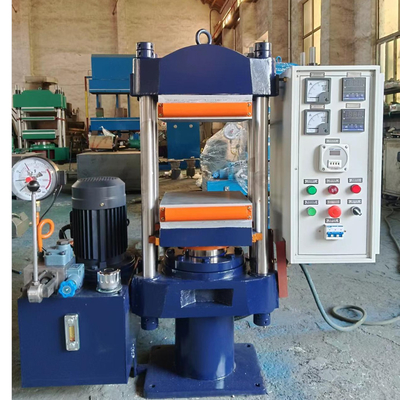 20 Ton Small Size Flat Rubber Vulcanizing Press Machine For Industrial Rubber Products Or Laboratory Use