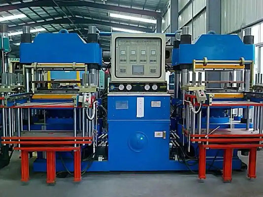 2RT/4RT Single And Double Station Electric Heating Rubber Vulcanizing Molding  Machine For Rubber 0-25MPa Pressure Range