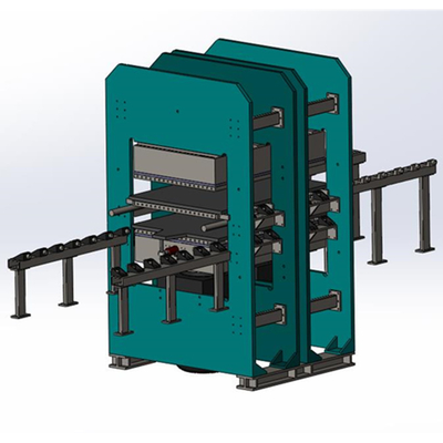 Low Cost Frame Hydraulic Vulcanizing Press Low Energy Consumption