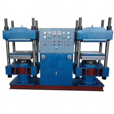 Electric Heating Rubber Compression Vulcanizer For Double Station Design