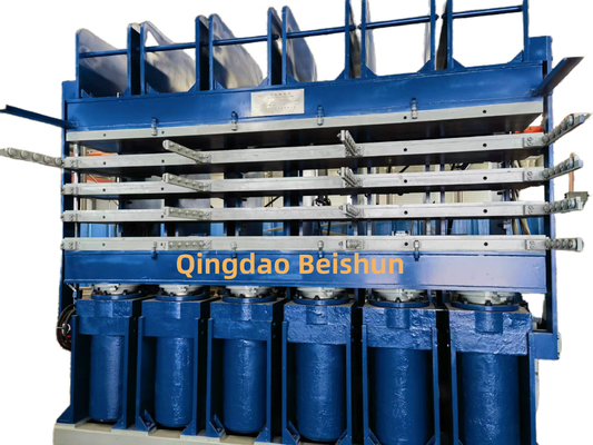 High Quality 4 Layes Rubber Tire Tread  Vulcanizing Press For Truck Tire Retreading Prevulcanization