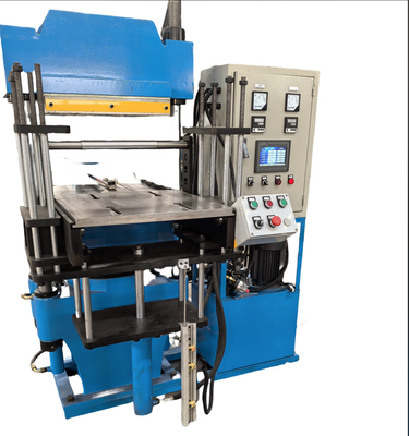 Semi Automatic 2RT Rubber Vulcanizing Press Machine With Hydraulic Pressure And Electric Heating