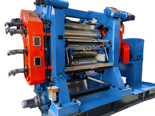 Adjustable Roller Speed 2 3 4 Roller Rubber Calender With 1000mm Roller Length