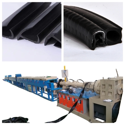 Automatic EPDM Rubber Seal Strip Production Line Produces High Quality Rubber Seals Of Different Sizes
