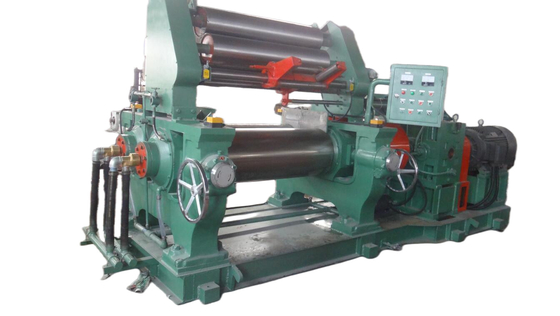 PLC Control System 16 Inch Rubber Mixing Mill For Compound Rubber Mixing Line