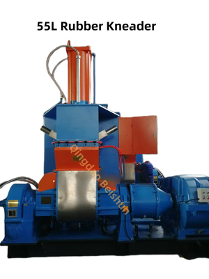 55L Mixing Chamber Rubber Kneading Machine Rubber Mixer Uses PLC To Automatically Control Mixing Time