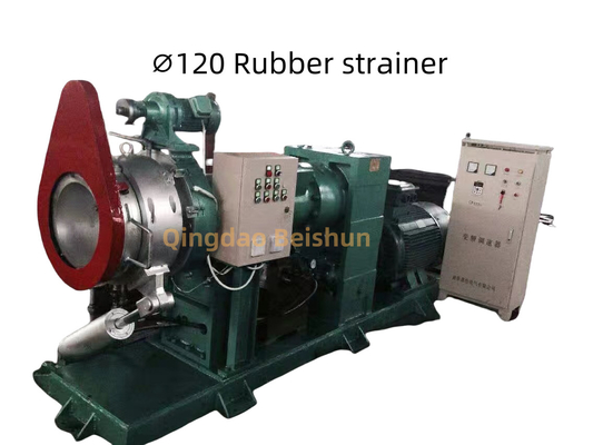 Hot Feed Rubber Strainer Capacity 300kg/H For Filtering Rubber